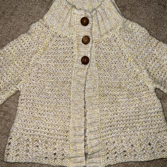 NWT Free People Chunky Knit Gypsy Cardigan - Picture 1 of 10